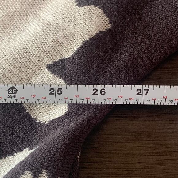 Anthropologie Daily Practice Black & White Oversized Sweater Size Small NWT - Picture 8 of 9